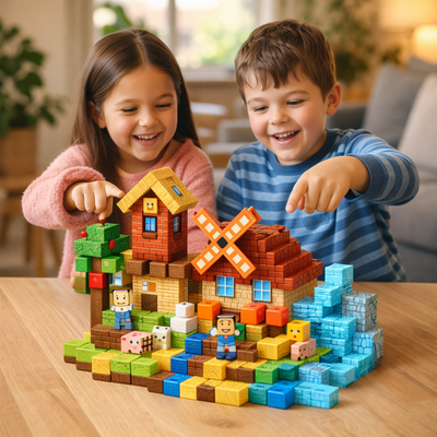 Dream Farm Magnetic Tiles Set