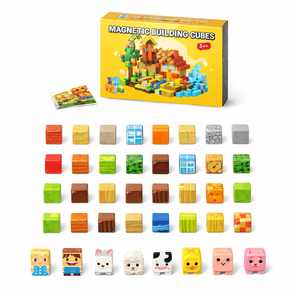 Dream Farm Magnetic Tiles Set