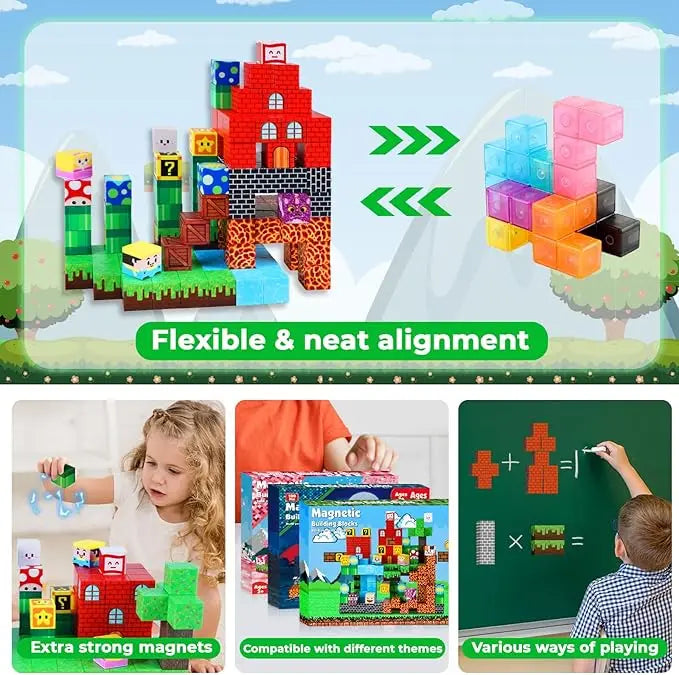 Magnetic Blocks Magic Portal Set