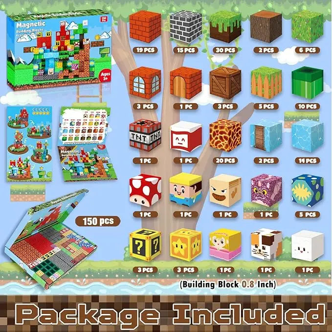 Magnetic Blocks Magic Portal Set