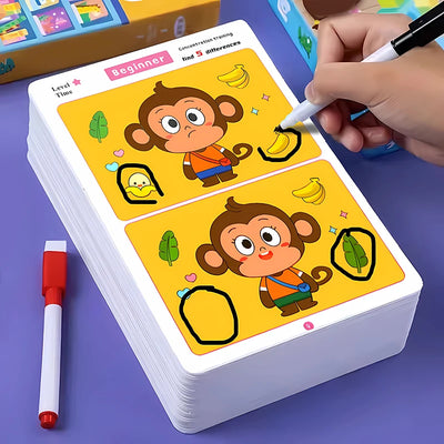 Focus & Observation Training Reusable Game Cards