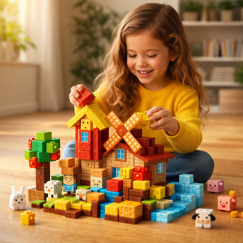 Dream Farm Magnetic Tiles Set