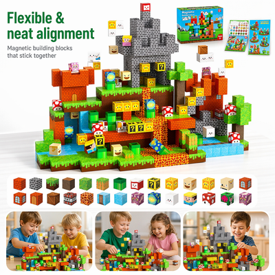 Magnetic Blocks Magic Portal Set